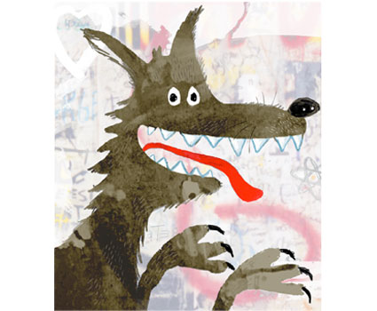 red riding hood wolf